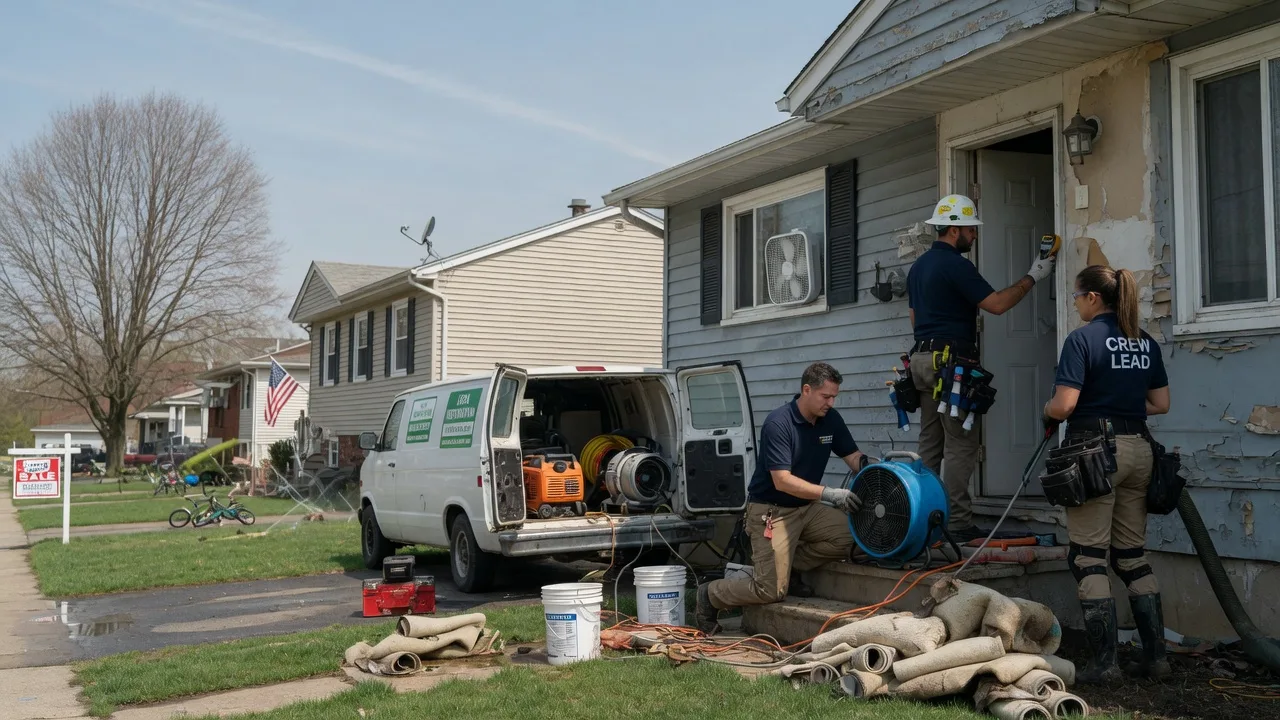 Flood Cleanup in Dallas Center, IA near me