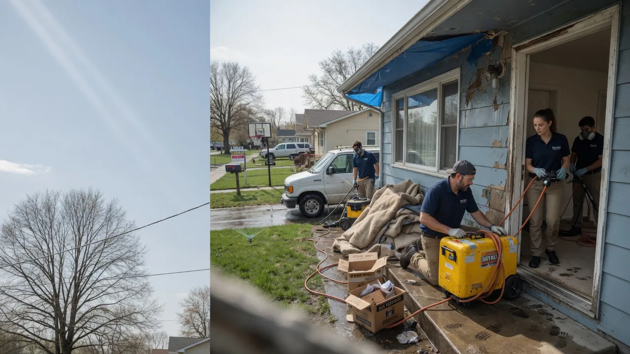 Basement Flood Cleanup in Dallas Center, IA near me